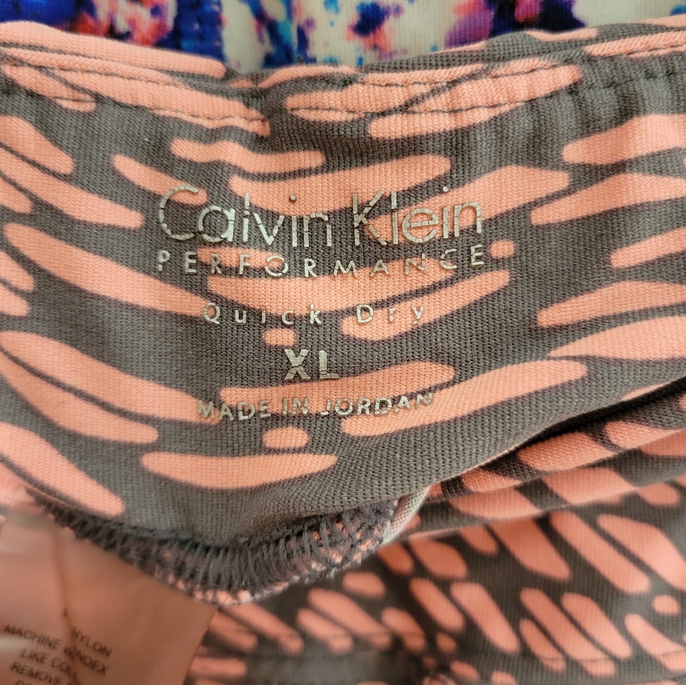 Calvin Klein Sport capri athletic cropped pants multi bottoms women's bundle XL - Picture 10 of 10